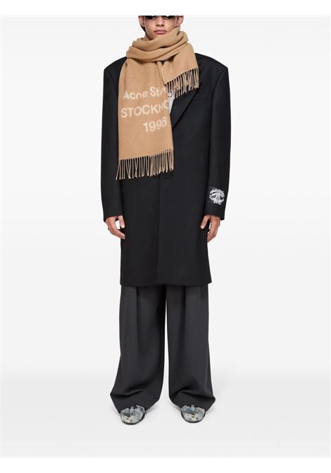 sciarpa logo unisex cammello ACNE STUDIOS | CA0367CPQ